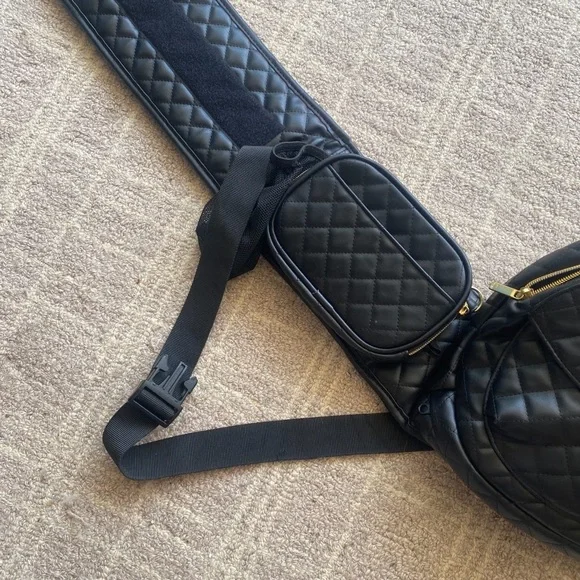 Tushbaby Quilted Black Hip Carrier - Picture 3 of 9